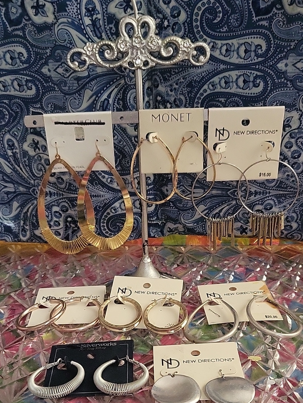 BLOWOUT SALE!!! 8 PRS EARRINGS NWT $25 FIRM